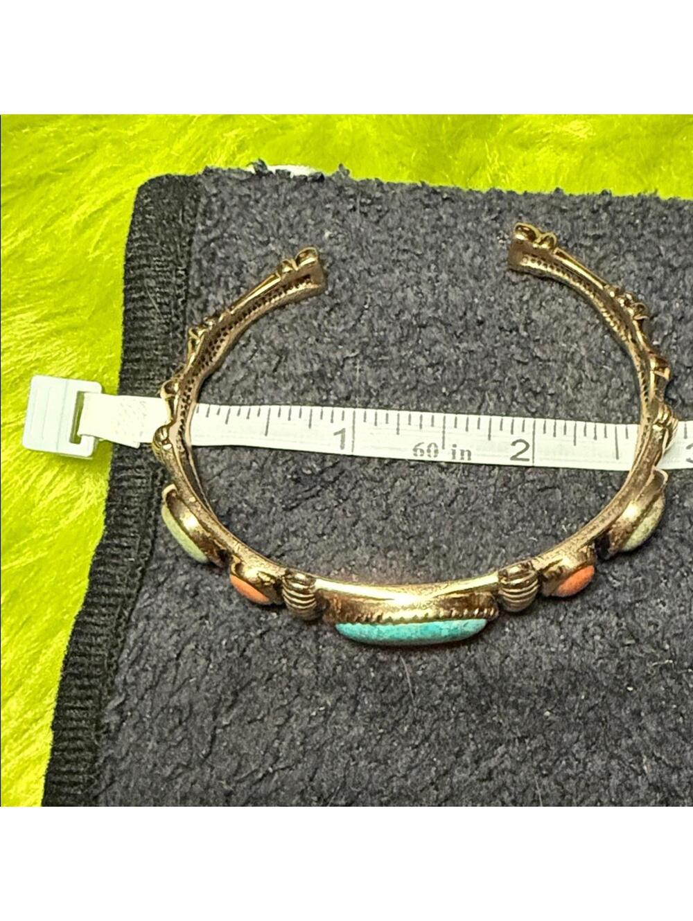 Studio Barse “Spice” Multi-Stone Cuff Bracelet - Picture 7 of 8